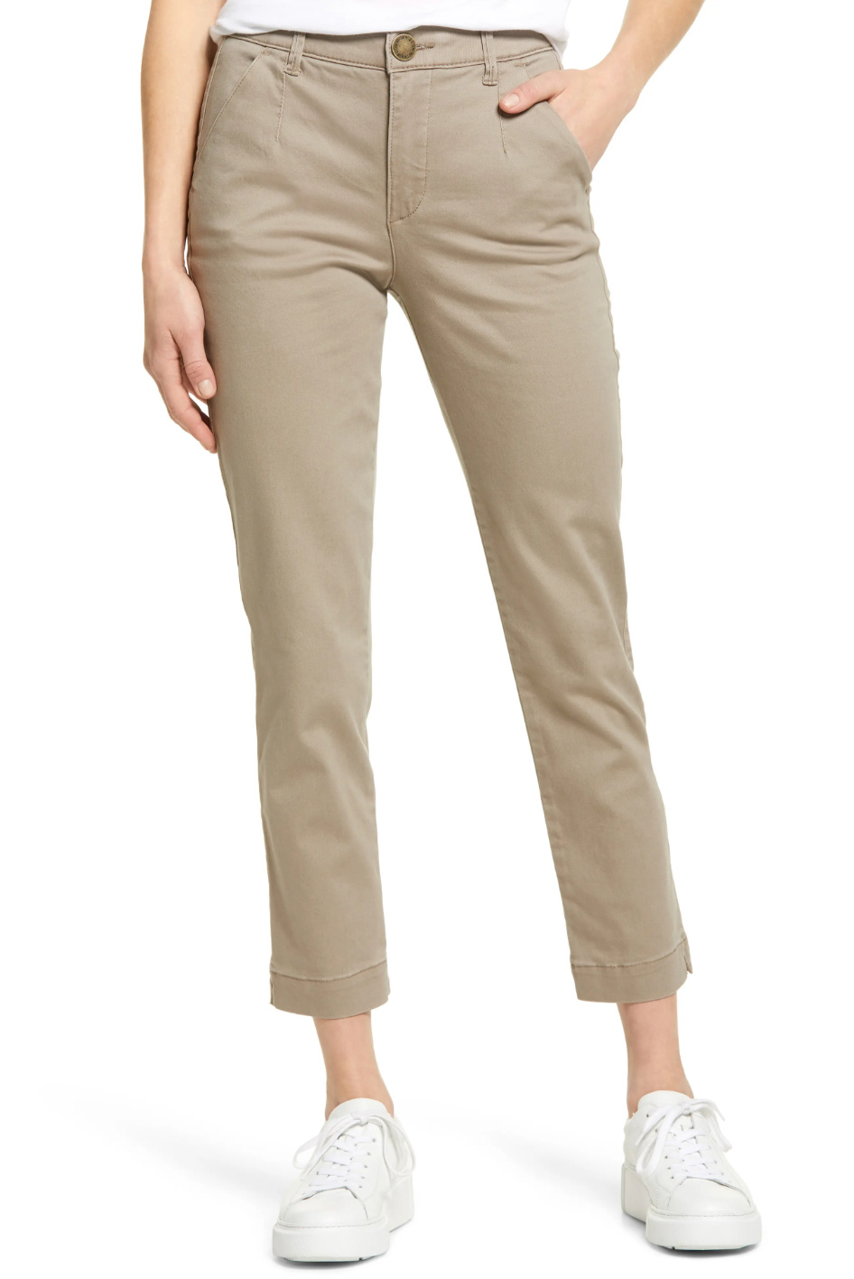 ladies capri pants with pockets